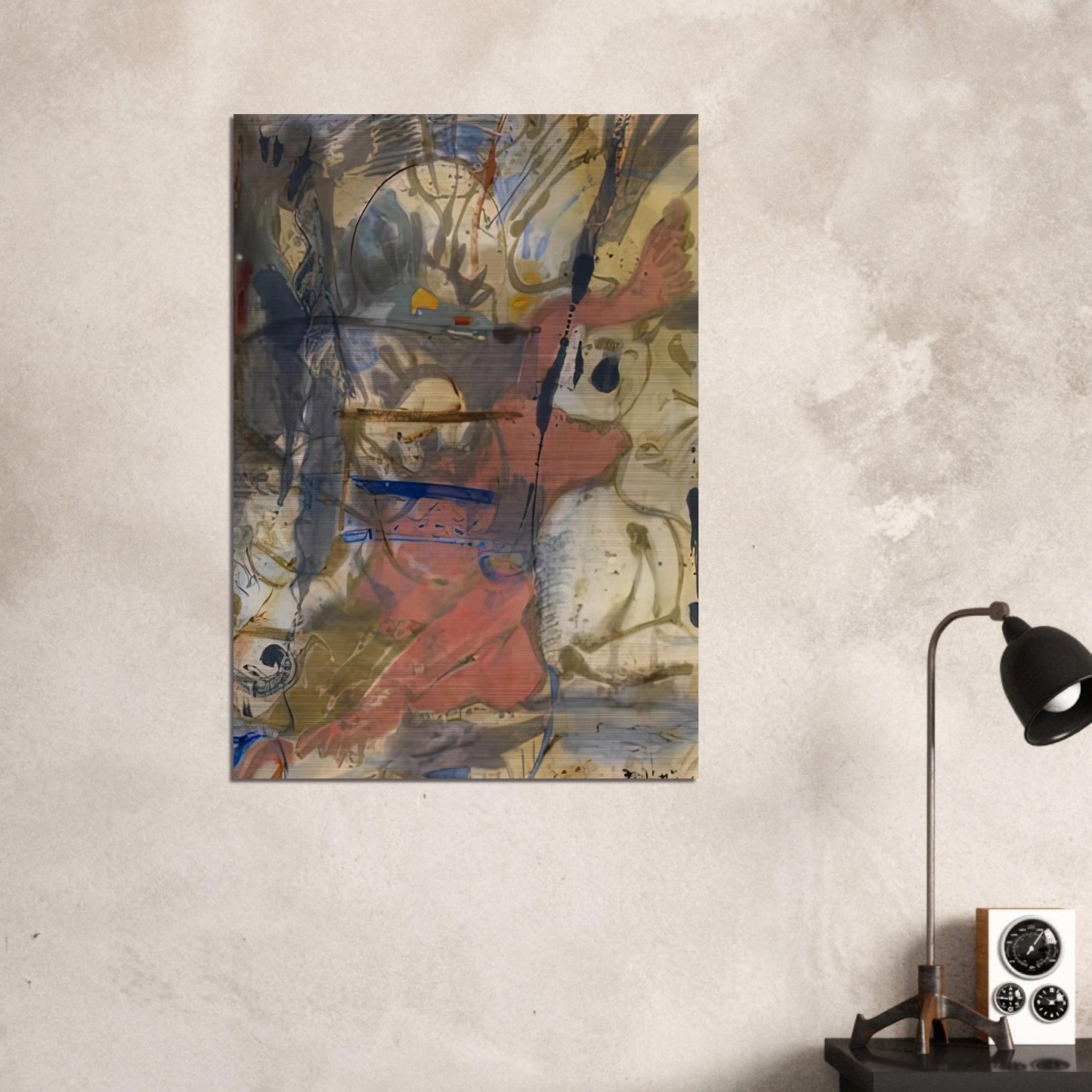 Europa, 1957- - Helen Frankenthaler Brushed Aluminum Print - 70x100 cm / 28x40 inches | Helen Frankenthaler Aluminum Print | Helen Frankenthaler Prints