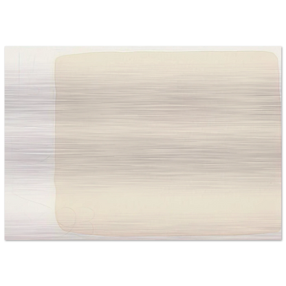 Untitled, from BAM III - Robert Ryman Brushed Aluminum Print - 70x100 cm / 28x40 inches | Robert Ryman Aluminum Print | Robert Ryman Prints
