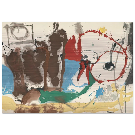 Mother Goose Melody, 1959- - Helen Frankenthaler Brushed Aluminum Print - 70x100 cm / 28x40 inches | Helen Frankenthaler Aluminum Print | Helen Frankenthaler Prints
