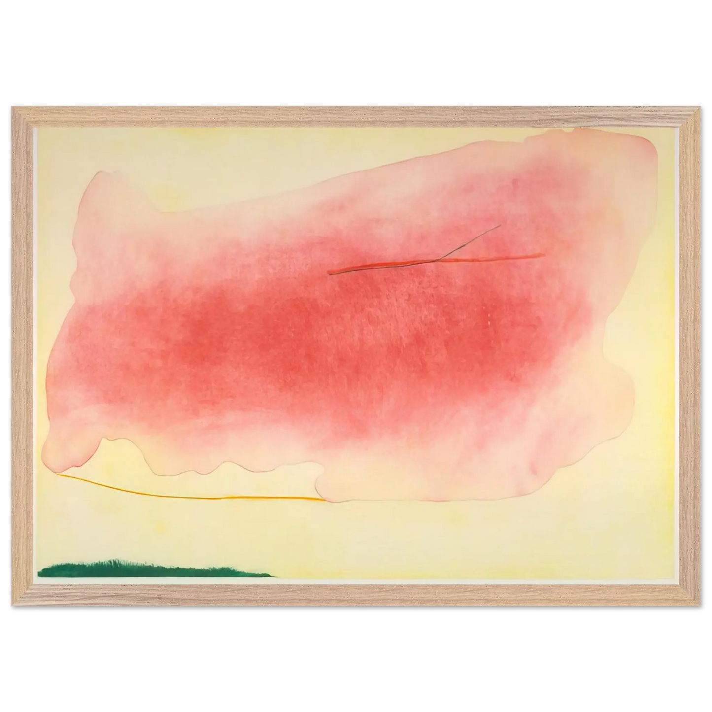 Helen Frankenthaler - Nepenthe - 1972 Wall art - 27x35 cm / 11x14 Inches - Fine Art Poster - -