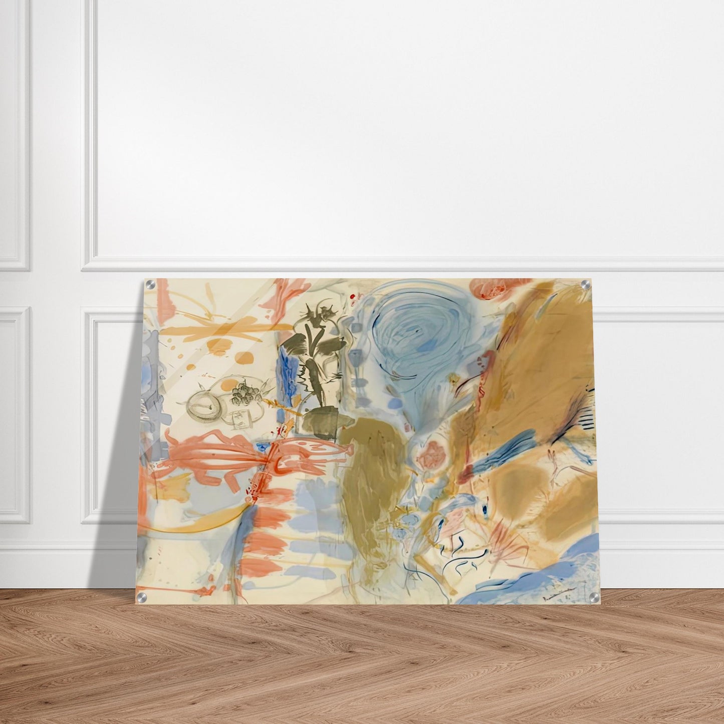 Western Dream, 1957- - Helen Frankenthaler Acrylic Print - 70x100 cm / 28x40″ inches