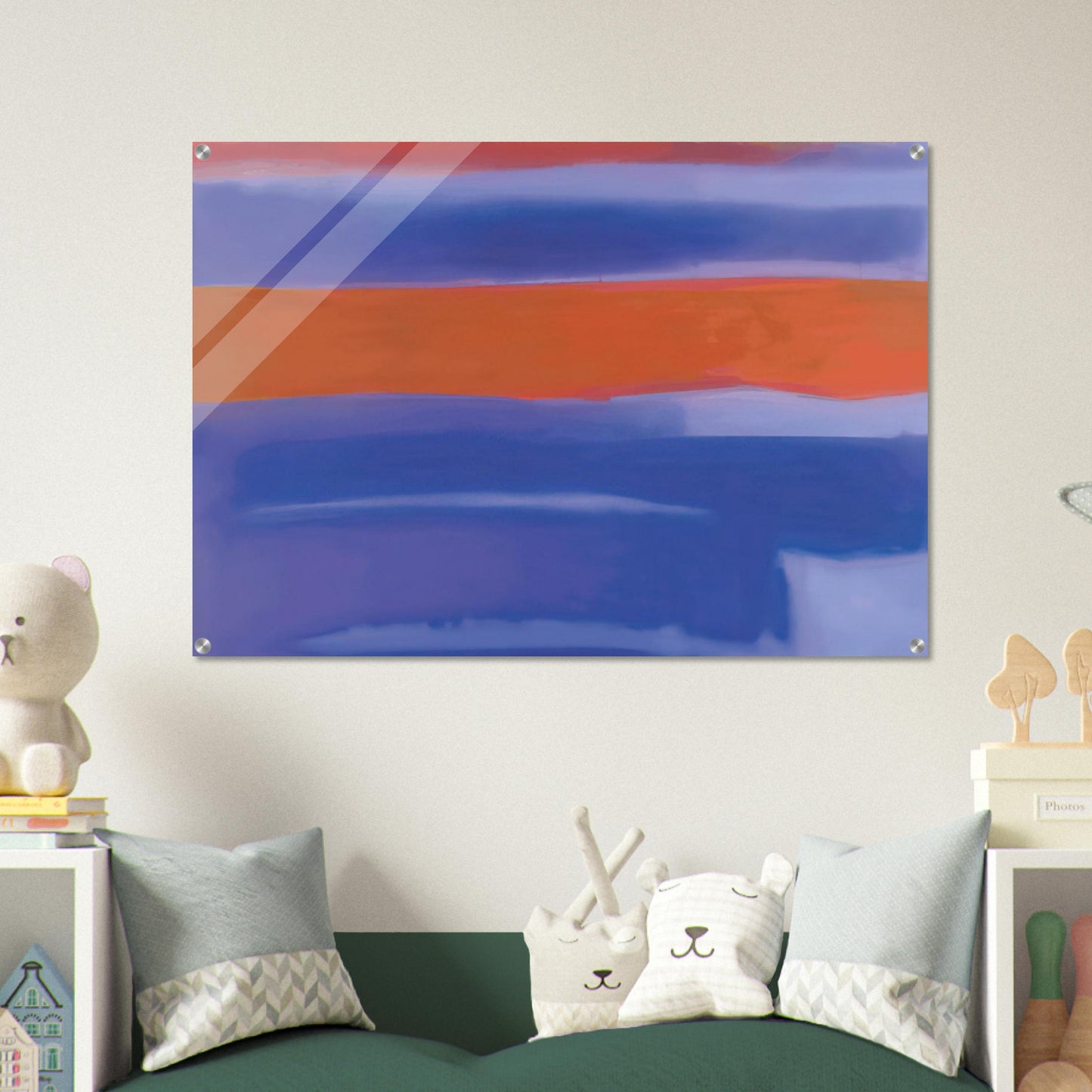 UNTITLED 1980 - Esteban Vicente Acrylic Print - 70x100 cm / 28x40″ inches