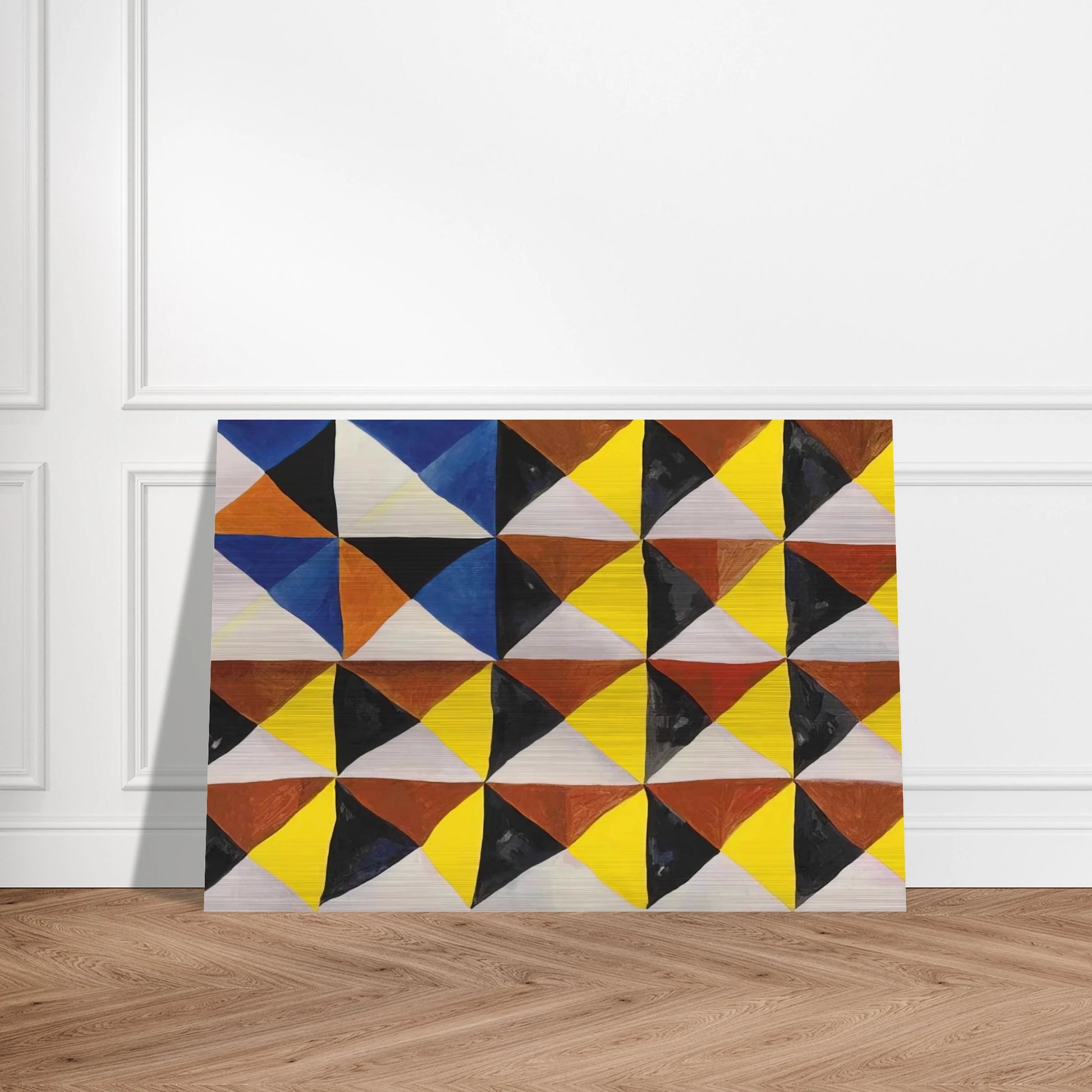 Harlequinade Harlequin with Columbine - 1990 - Mark Lancaster Brushed Aluminum Print - 70x100 cm / 28x40 inches | Mark Lancaster Aluminum Print | Mark Lancaster Prints