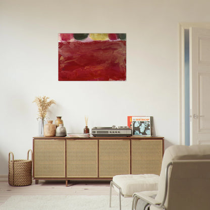 Parade - 1974 - Albert Irvin Brushed Aluminum Print - 70x100 cm / 28x40 inches | Albert Irvin Aluminum Print | Albert Irvin Prints