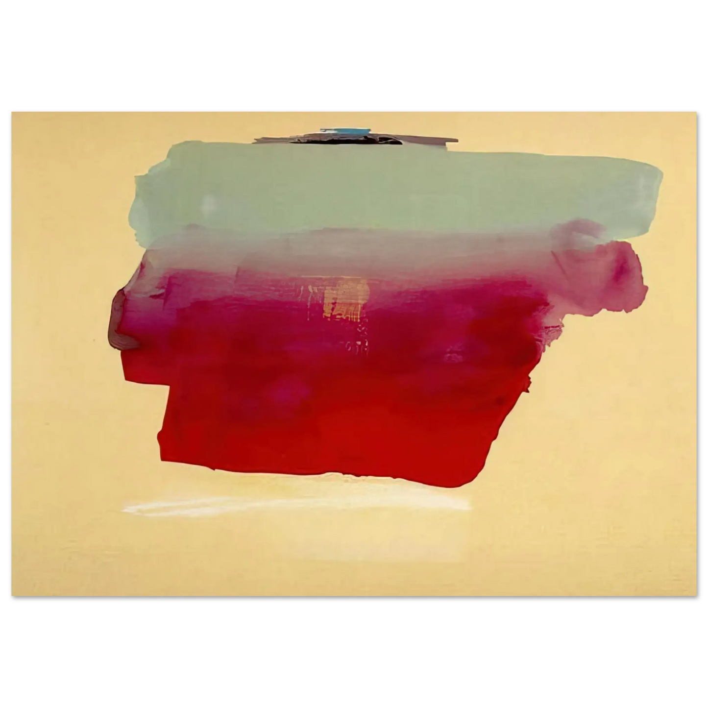 Helen Frankenthaler - Robinson s Wrap - 1974 Wall art - 30x45 cm / 12x18 Inches - Fine Art Poster - -
