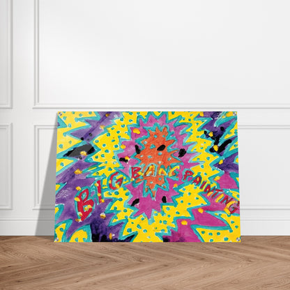 Big Bang Painting - 1988 - Paul Thek Acrylic Print - 70x100 cm / 28x40″ inches