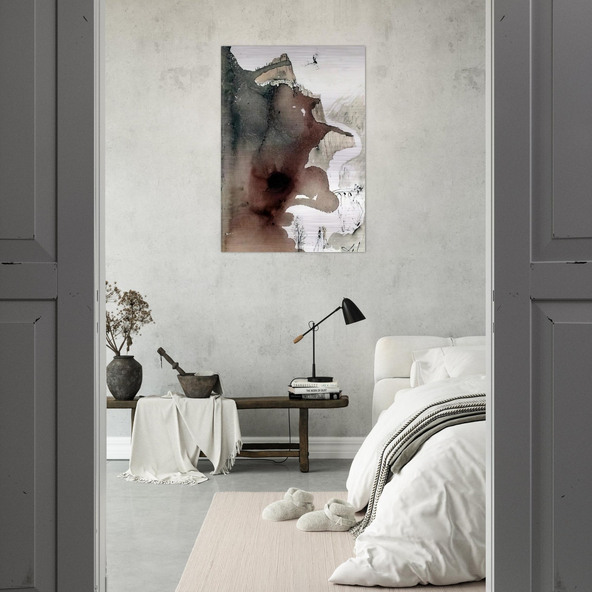 ET BAPTIZATUS EST A IOANNE IN IORDANE LUKE 3 3 - Salvador Dali Brushed Aluminum Print - 70x100 cm / 28x40 inches | Salvador Dali Aluminum Print | Salvador Dali Prints