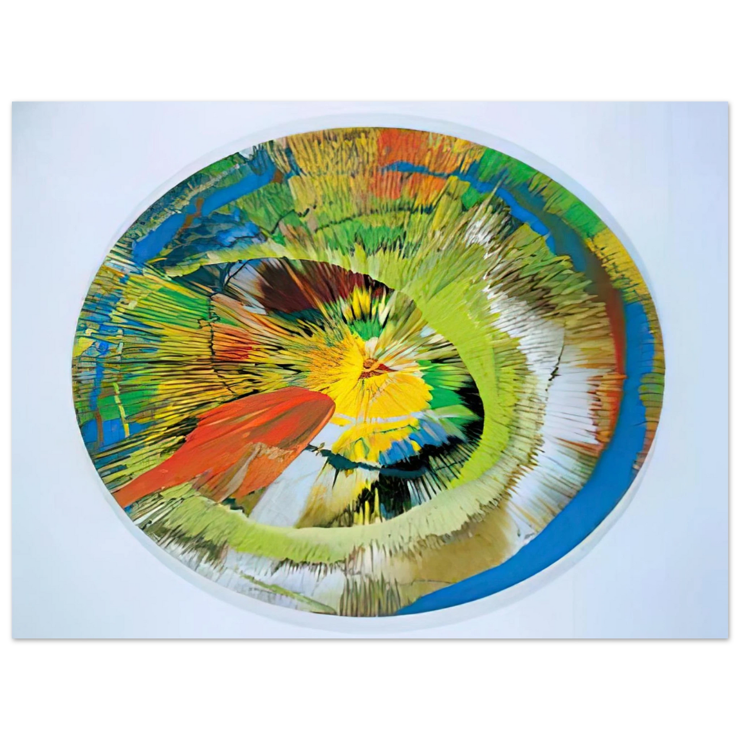 Damien Hirst - BEAUTIFUL REVOLVING SPHINCTER  75x100 cm / 30x40inches Fine Art Poster
