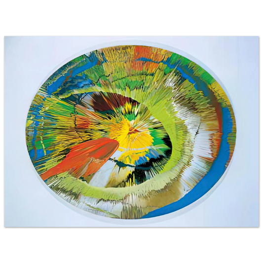 Damien Hirst - BEAUTIFUL REVOLVING SPHINCTER  75x100 cm / 30x40inches Fine Art Poster