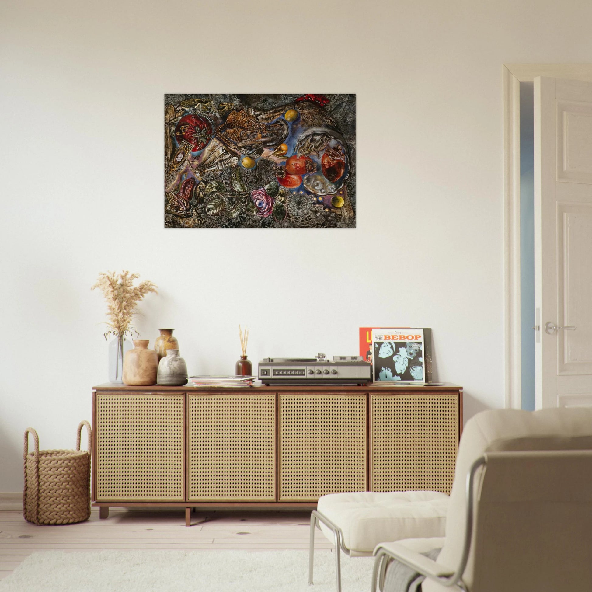 4531 728230 - Ivan Albright Brushed Aluminum Print - 70x100 cm / 28x40 inches | Ivan Albright Aluminum Print | Ivan Albright Prints