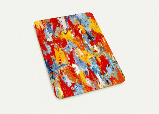 FALSE START 1959 By Jasper Johns Pack of 10 Post Cards | Jasper Johns Post Cards | A6 (10.5 x 14.8 cm) - 4.1 x 5.8 inches