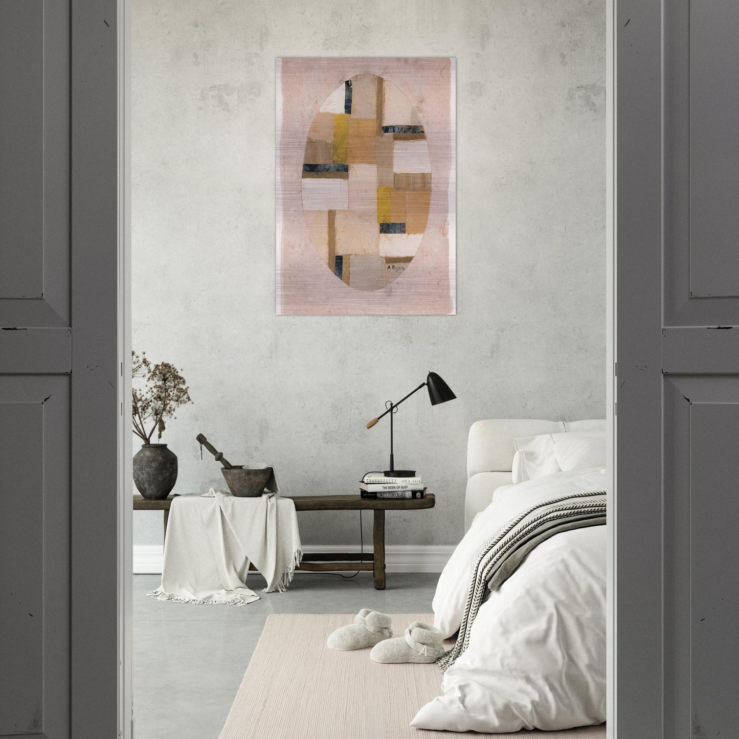 Number 456 - Abstract Expressionism - Anne Ryan Brushed Aluminum Print - 70x100 cm / 28x40 inches | Anne Ryan Aluminum Print | Anne Ryan Prints