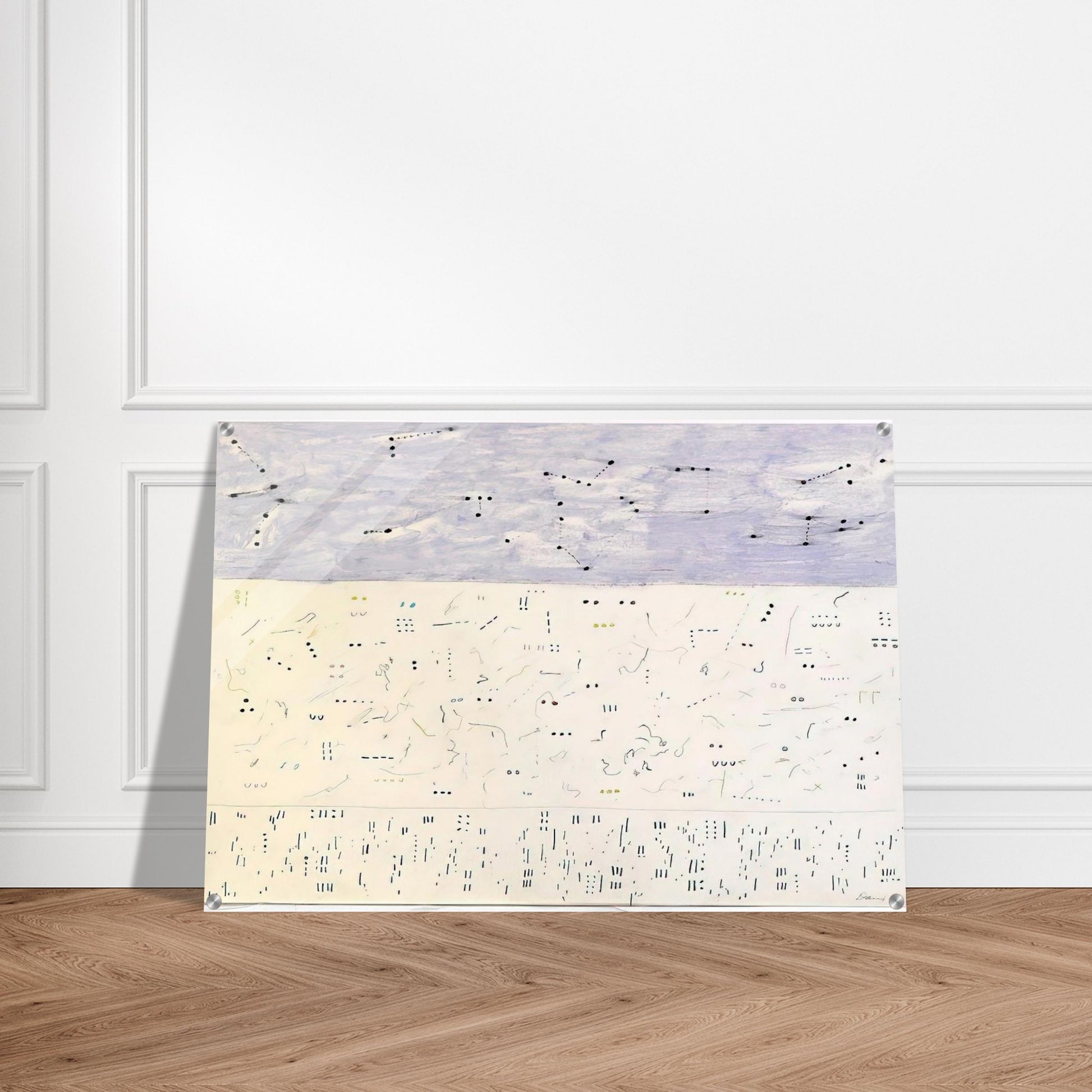 Deep Six - 1979 - Gene Davis Acrylic Print - 70x100 cm / 28x40″ inches