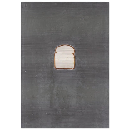 BREAD 1969 - Jasper Johns Brushed Aluminum Print - 70x100 cm / 28x40 inches | Jasper Johns Aluminum Print | Jasper Johns Prints