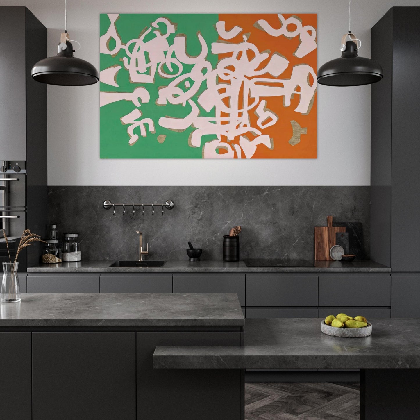 Apparenti tinte - 1990 - Carla Accardi Art Prints - 100x150 cm / 40x60″ inches | Carla Accardi Poster | Carla Accardi Prints