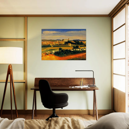 LANDSCAPE 1930 - Andre Derain Brushed Aluminum Print - 70x100 cm / 28x40 inches | Andre Derain Aluminum Print | Andre Derain Prints