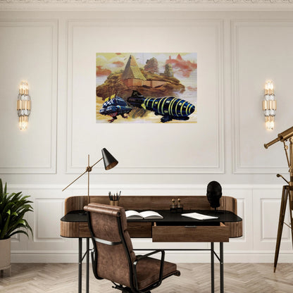 Chris Foss - Chris Foss Brushed Aluminum Print - 70x100 cm / 28x40 inches | Chris Foss Aluminum Print | Chris Foss Prints