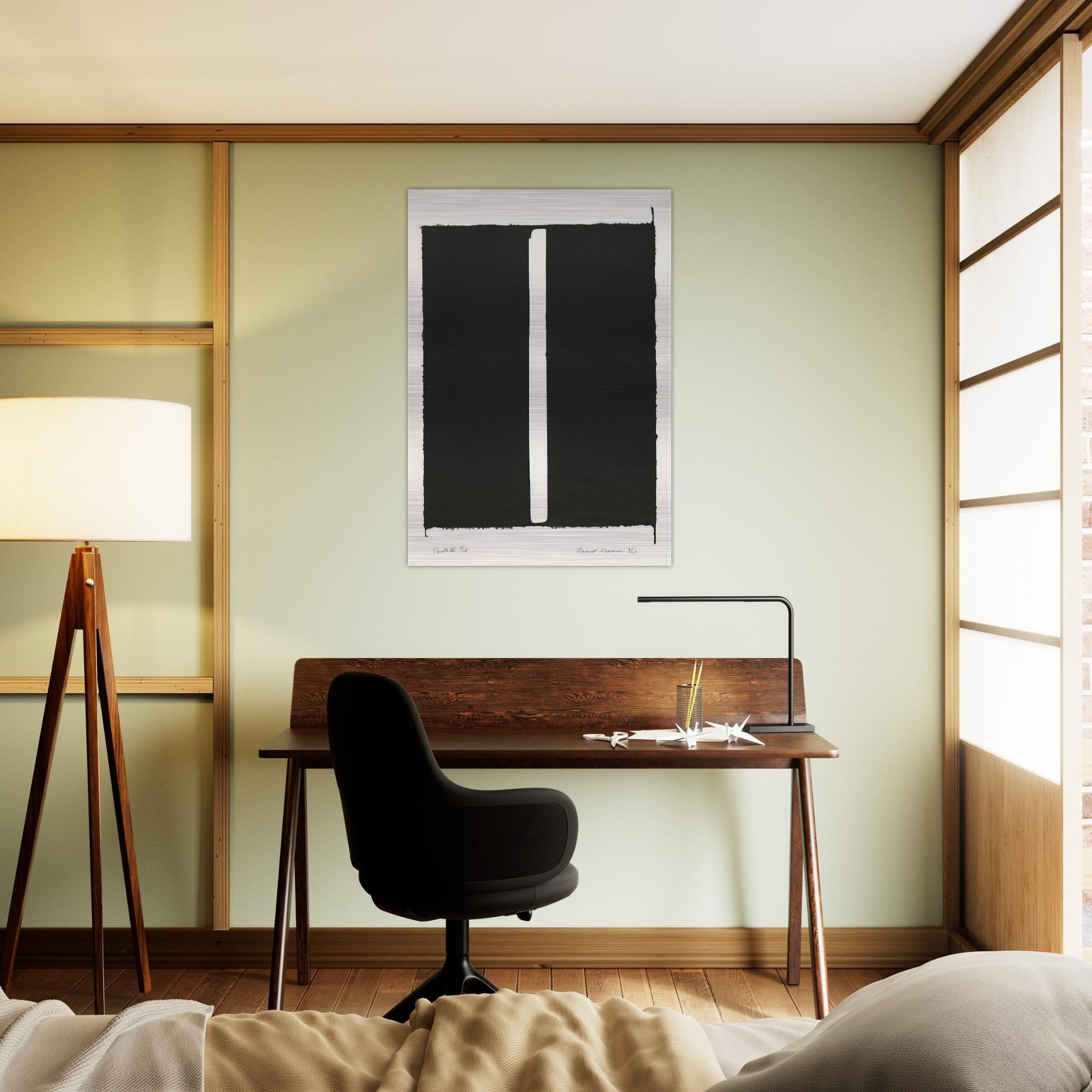 Canto III - Barnett Newman Brushed Aluminum Print - 70x100 cm / 28x40 inches | Barnett Newman Aluminum Print | Barnett Newman Prints