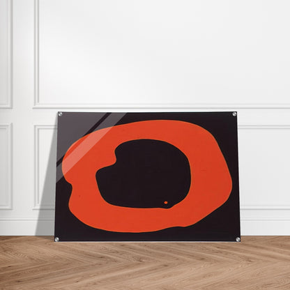 Untitled - Art Informel, Minimalism - Jiro Yoshihara Acrylic Print - 70x100 cm / 28x40″ inches
