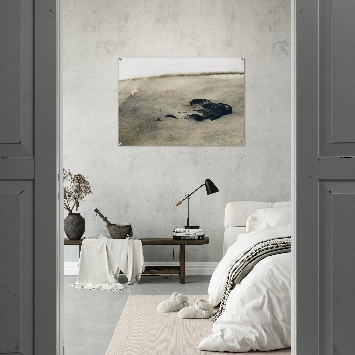 NOT DETECTED 37 - Andrew Wyeth Acrylic Print - 70x100 cm / 28x40″ inches