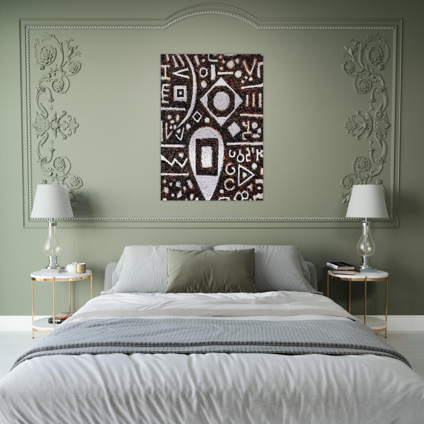 Inbalance of Time - 1992 - Richard Pousette-Dart Brushed Aluminum Print - 70x100 cm / 28x40 inches | Richard Pousette-Dart Aluminum Print | Richard Pousette-Dart Prints