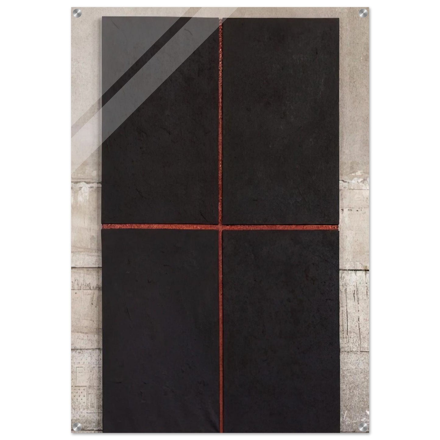 Untitled First Relief - 1961 - Donald Judd Acrylic Print - 70x100 cm / 28x40″ inches | Donald Judd Wall Art | Donald Judd Prints