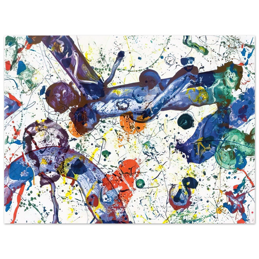 Sam Francis - King Corpse  SFS-288   75x100 cm / 30x40inches Fine Art Poster