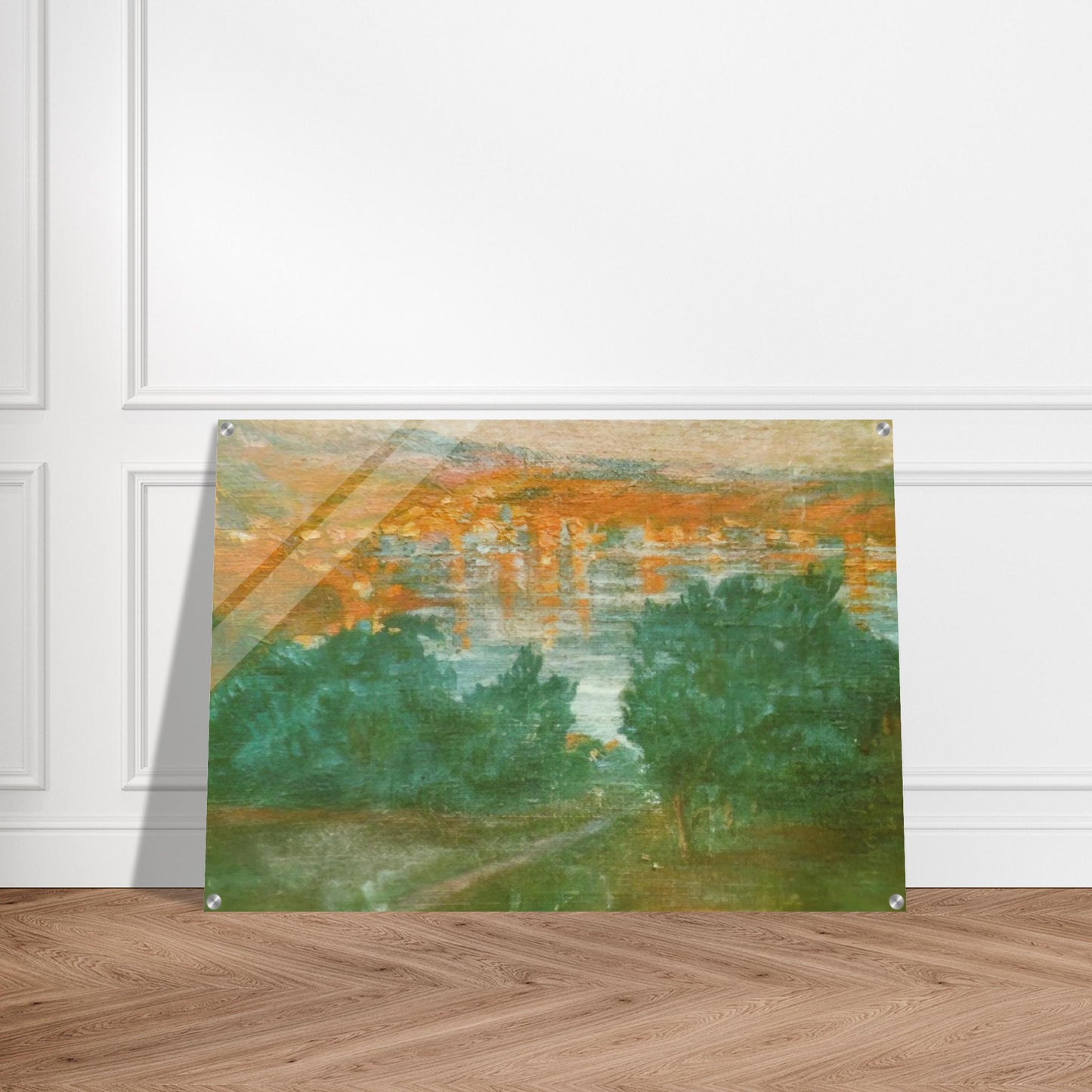 LANDSCAPE CADAQUES - Salvador Dali Acrylic Print - 70x100 cm / 28x40″ inches