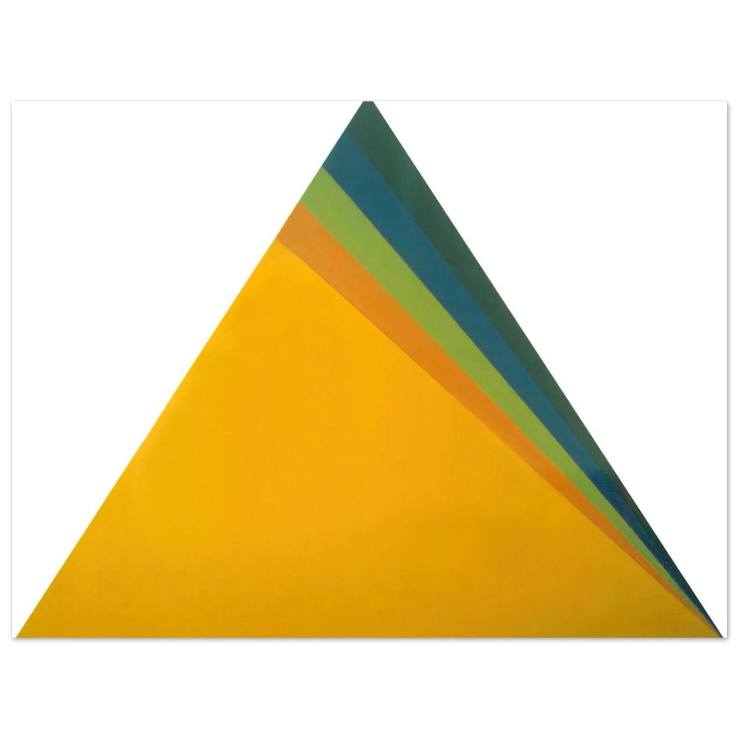 Jeremy Moon - Green Sound - 1964  75x100 cm / 30x40inches Fine Art Poster