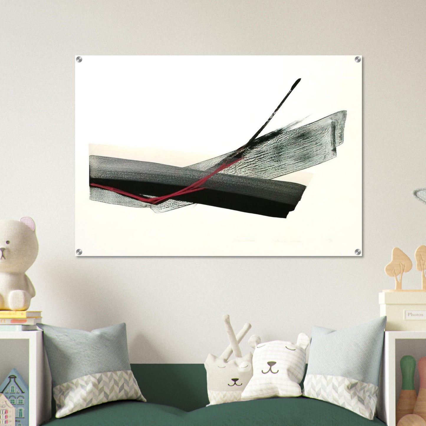 Gratitude - Abstract Expressionism - Toko Shinoda Acrylic Print - 70x100 cm / 28x40″ inches
