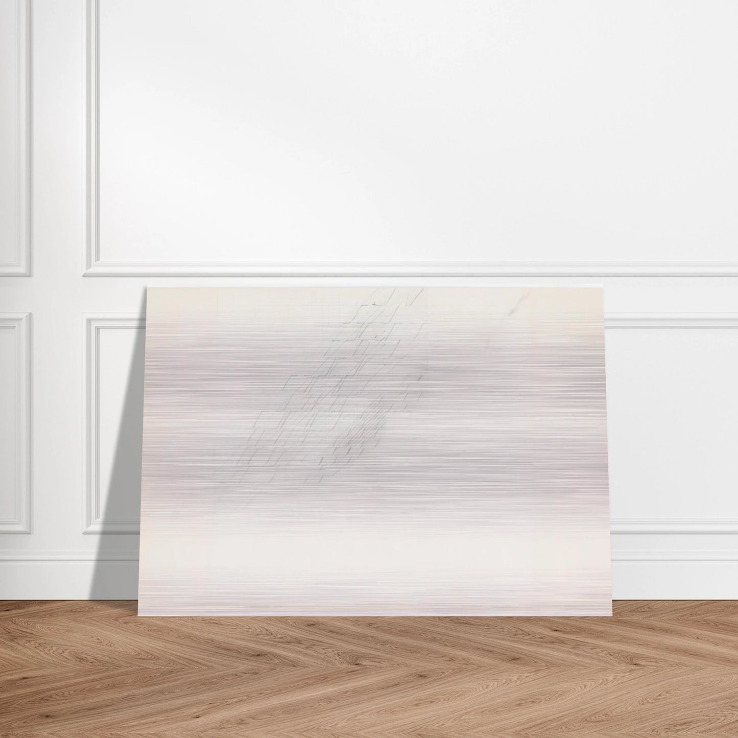 Untitled - 1977 - Nasreen Mohamedi Brushed Aluminum Print - 70x100 cm / 28x40 inches | Nasreen Mohamedi Aluminum Print | Nasreen Mohamedi Prints