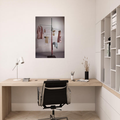 PINK DAYS AND BLUE DAYS 1997 - Louise Bourgeois Brushed Aluminum Print - 70x100 cm / 28x40 inches | Louise Bourgeois Aluminum Print | Louise Bourgeois Prints