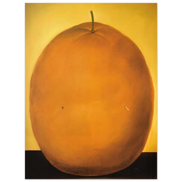 Fernando Botero - ORANGE  75x100 cm / 30x40inches Fine Art Poster