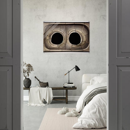 UNTITLED 1960 - Lee Bontecou Acrylic Print - 70x100 cm / 28x40″ inches