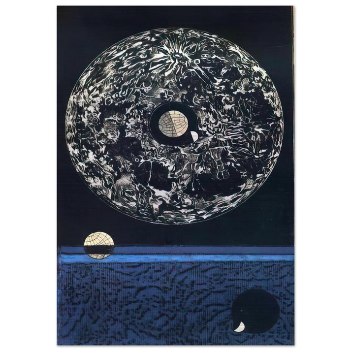 Configuration No.16 - Max Ernst Brushed Aluminum Print - 70x100 cm / 28x40 inches | Max Ernst Aluminum Print | Max Ernst Prints