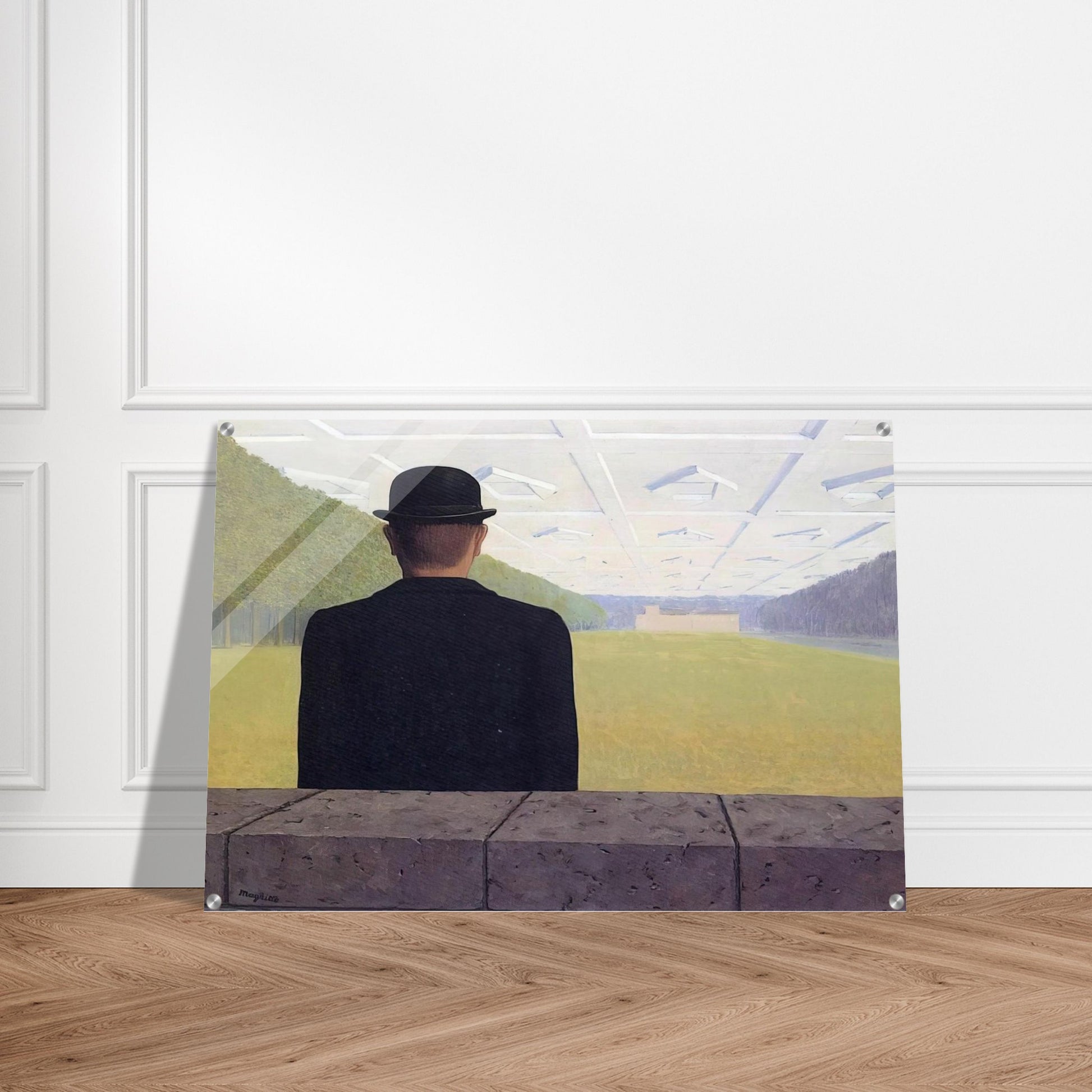 THE GREAT CENTURY 1954 - Rene Magritte Acrylic Print - 70x100 cm / 28x40″ inches | Rene Magritte Wall Art | Rene Magritte Prints