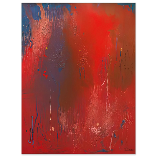 Helen Frankenthaler - Warrior, 1991- Wall Art - 21x29.7 cm / 8x12" - Fine Art Poster-canvas - -