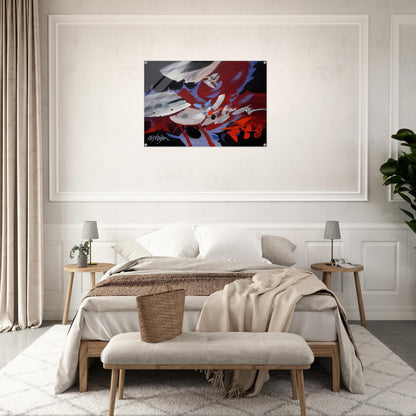 VIENTOS 1989 - Alejandro Obregon Acrylic Print - 70x100 cm / 28x40″ inches | Alejandro Obregon Wall Art | Alejandro Obregon Prints