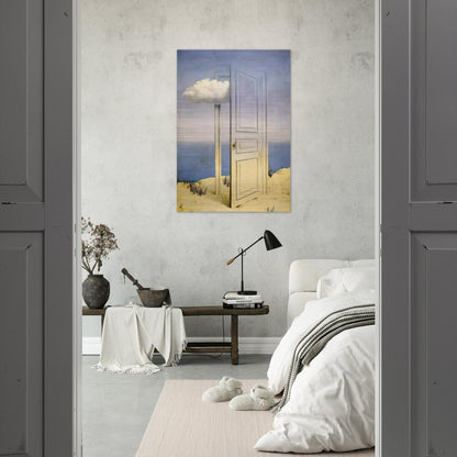 THE VICTORY 1939 - Rene Magritte Brushed Aluminum Print - 70x100 cm / 28x40 inches | Rene Magritte Aluminum Print | Rene Magritte Prints