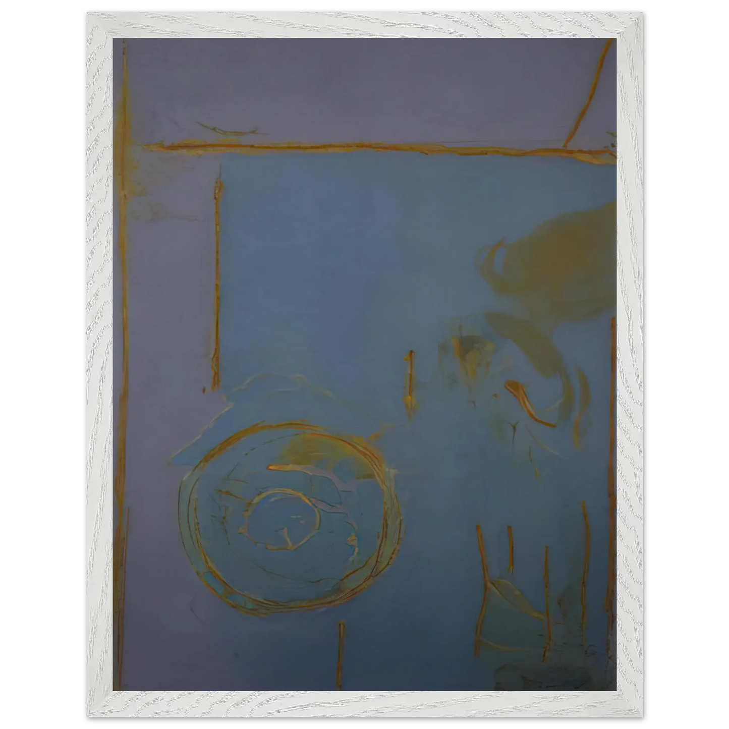 Helen Frankenthaler - Guadalupe - 1989 Wall art - A2 (42 x 59.4  cm) - Premium Wooden Framed Poster With Fine Art Paper - Black frame