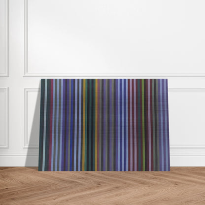 Mohawk - 1970 - Gene Davis Brushed Aluminum Print - 70x100 cm / 28x40 inches | Gene Davis Aluminum Print | Gene Davis Prints