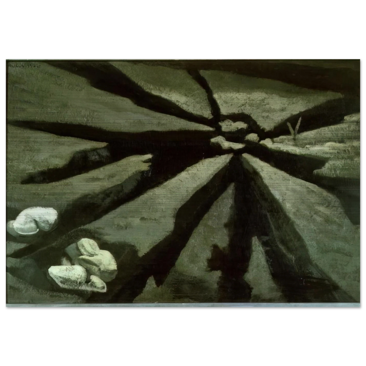 Tierra Y Excrementos - 1932 - Maruja Mallo Brushed Aluminum Print - 70x100 cm / 28x40 inches | Maruja Mallo Aluminum Print | Maruja Mallo Prints