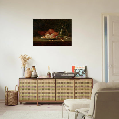 Dead nature - Tarsila do Amaral Brushed Aluminum Print - 70x100 cm / 28x40 inches | Tarsila do Amaral Aluminum Print | Tarsila do Amaral Prints