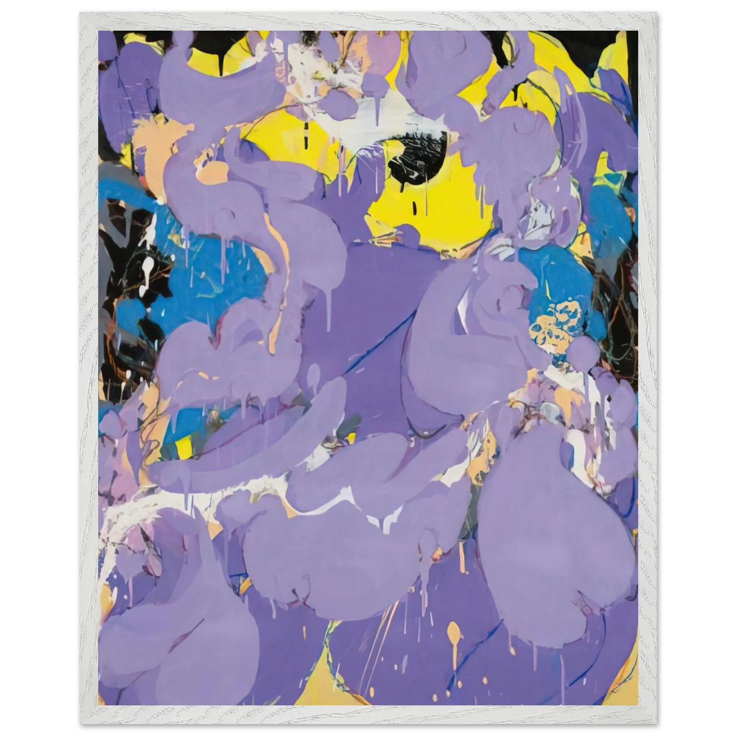 Helen Frankenthaler - Untitled - 1978 Wall art - 75x100 cm / 30x40 inches - Fine Art Poster-canvas - -