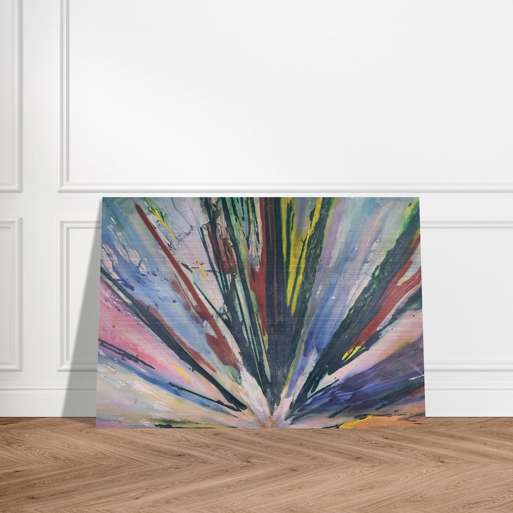 Stand - Sam Gilliam Brushed Aluminum Print - 70x100 cm / 28x40 inches | Sam Gilliam Aluminum Print | Sam Gilliam Prints