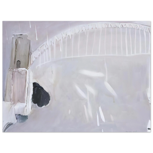 Brett Whiteley - Lavender Bay in the Rain - Neo-Expressionism  75x100 cm / 30x40inches Fine Art Poster