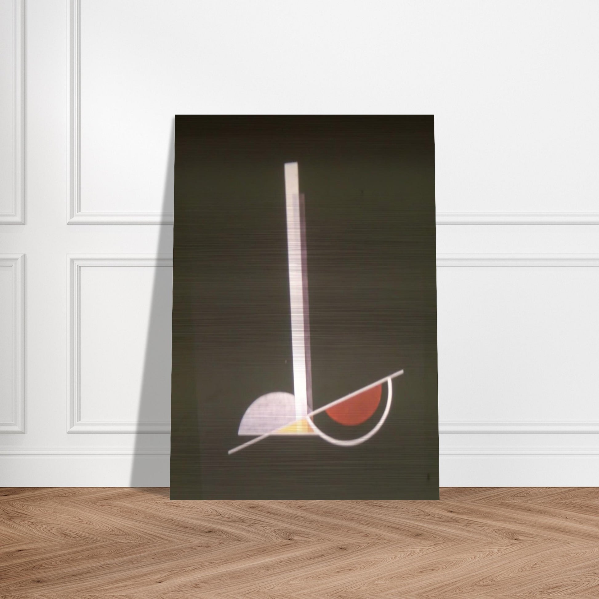 Composition K IV - Laszlo Moholy-Nagy Brushed Aluminum Print - 70x100 cm / 28x40 inches | Laszlo Moholy-Nagy Aluminum Print | Laszlo Moholy-Nagy Prints