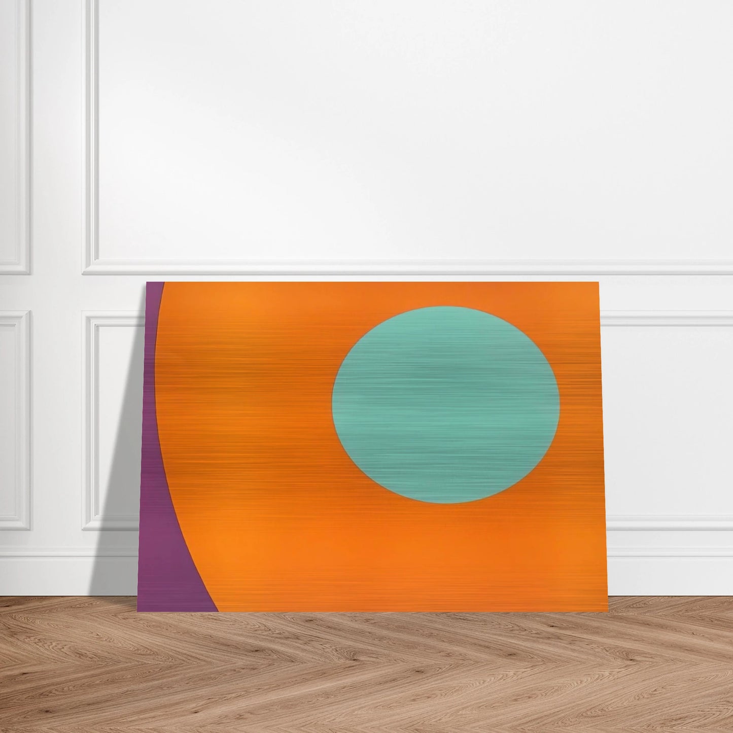 Untitled Abstract - 1962 - Alexander Liberman Brushed Aluminum Print - 70x100 cm / 28x40 inches | Alexander Liberman Aluminum Print | Alexander Liberman Prints