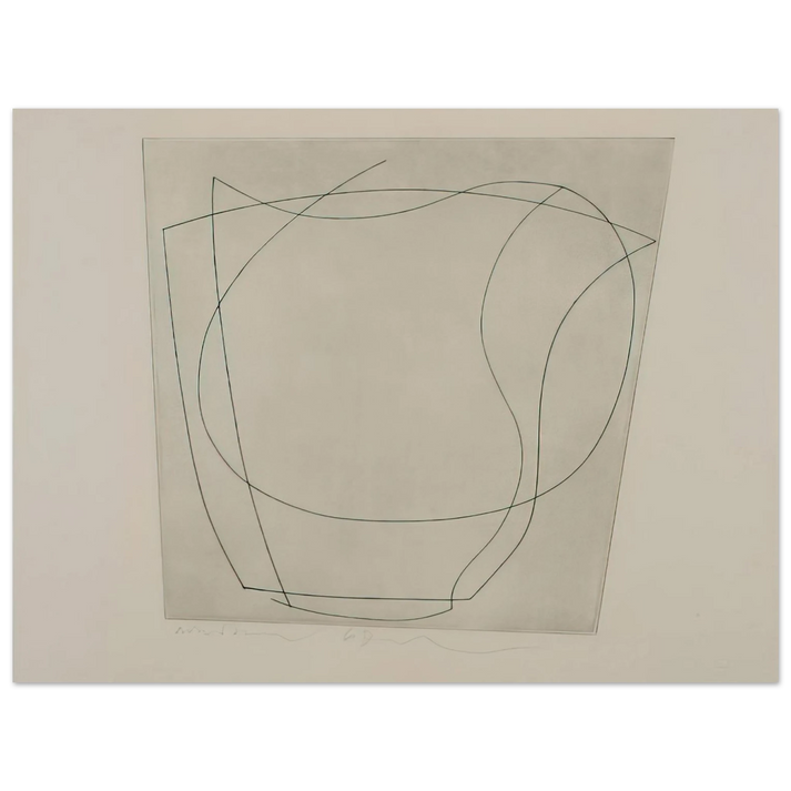 Ben Nicholson - Rafael - 1967  75x100 cm / 30x40inches Fine Art Poster