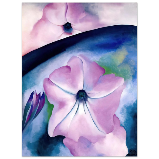 Georgia O'Keeffe - Petunia II Fine Art Poster